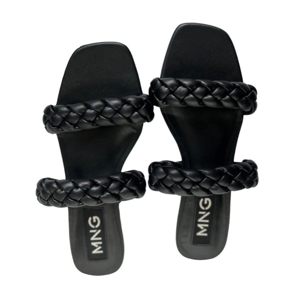 MANGO BRAIDED STRAPS SANDALS (New W/O Tags)
